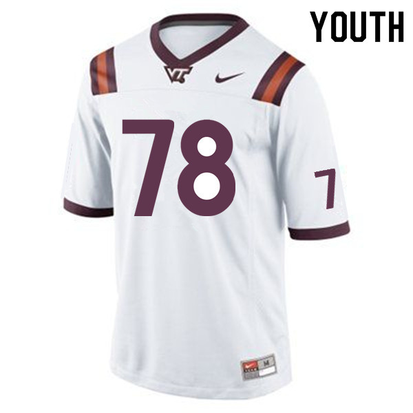 Youth #78 Bruce Smith Virginia Tech Hokies College Football Jerseys Sale-Maroon